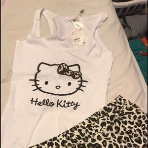 Hello kitty pj set